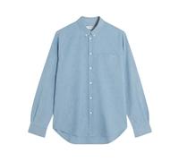 Maison Kitsuné - Profile Fox Regular Shirt - Homme - Chemises - Bleu - Taille: S