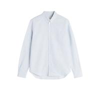 Maison Kitsuné - Profile Fox Striped Regular Shirt - Homme - Chemises - Multicolore - Taille: L