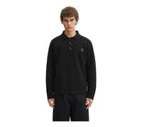 Maison Kitsuné - Pull Col Rond en Laine Tête de Renard - Homme - Pulls - Noir - Taille: L