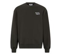 Maison Kitsuné - Pull ras du cou en coton - Homme - Sweatshirts et sweats à capuche - Gris - Taille: M