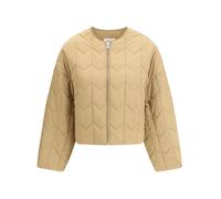 Maison Kitsuné - Veste rembourrée Chevron Fox imperméable - Femme - Vestes - Brun - Taille: 40 FR