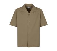 Maison Kitsuné - Seersucker Resort Shirt - Homme - Chemises - Brun - Taille: M