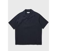 Maison Kitsune SEERSUCKER RESORT SHIRT men Shortsleeves blue taille: XL