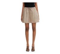 Maison Kitsuné - Shorts rayés élastiqués - Femme - Shorts - Brun - Taille: 38 FR