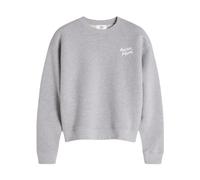 Maison Kitsuné - Sweat Confort avec Écriture Maison Kitsune - Femme - Sweatshirts et sweats à capuche - Gris - Taille: 40 FR