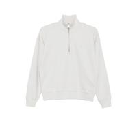Maison Kitsuné - SweaT-shirt à demi-zip Fox Head Comfort - Femme - Sweatshirts et sweats à capuche - Gris - Taille: 36 FR