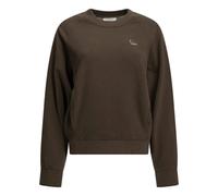 MAISON KITSUNÉ sweatshirt femme marron - M