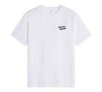 Maison Kitsuné - T-shirt à Col Rond - Homme - Tops - Blanc - Taille: M