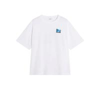 Maison Kitsuné - T-shirt avec imprimé au dos - Homme - Tops - Blanc - Taille: S