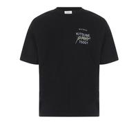 Maison Kitsuné - T-shirt Baby Fox Regular - Homme - Tops - Noir - Taille: M