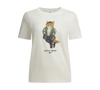 MAISON KITSUNÉ t-shirt en coton femme blanc - S