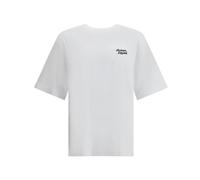 Maison Kitsuné - T-shirt logo contrastant - Homme - Tops - Blanc - Taille: L