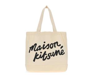 Maison Kitsuné - Tote Manuscrite - Femme - Sacs - Rose - Taille: ONE Size
