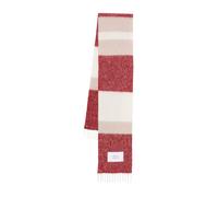 Maison Kitsuné, unisex, Accessoires, Multicolore, Taille: ONE Size Écharpe Rayée en Alpaga