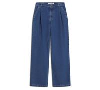 Maison Kitsuné - Vaqueros plisados - Femme - Jeans - Bleu - Taille: W25