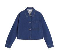 Maison Kitsuné - Veste en jean courte - Femme - Vestes - Bleu - Taille: 40 FR