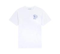 Maison Labiche, Homme, Tops, Blanc, Taille: XL Tee-shirt Patureau Ulysse
