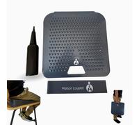 Maison Loupiot - Kit Équilibre Enfant | Coussin Gonflable de Concentration + Élastique de Chaise + Pompe | Aide TDAH, Posture, Gestion de l’Agitation et Attention (dès 3 Ans)