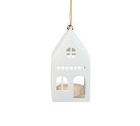 Maison lumineuse suspendue carrée petite 6x6x12 cm