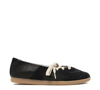 Maison Margiela - Baskets Ballerines en Cuir Noir - Femme - Chaussures - Noir - Taille: 37 EU
