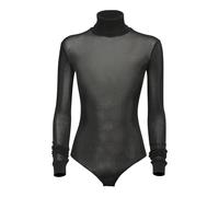 Maison Margiela - Body à col montant - Femme - Tops - Noir - Taille: 34 FR