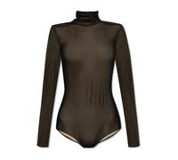 Maison Margiela - Body à double épaisseur - Femme - Tops - Noir - Taille: 38 FR