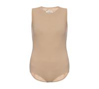 Maison Margiela - Body sans manches - Femme - Tops - Beige - Taille: 32 FR