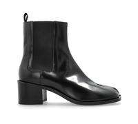 Maison Margiela - Bottines à talons avec découpe - Femme - Chaussures - Noir - Taille: 39 1/2 EU