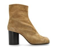 Maison Margiela - Bottines à talons avec découpe Tabi - Femme - Chaussures - Beige - Taille: 39 EU