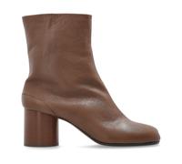 Maison Margiela - Bottines en cuir cheville - Femme - Chaussures - Brun - Taille: 38 EU