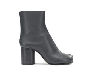 MAISON MARGIELA bottines en cuir femme grises - 37