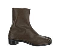 Maison Margiela - Bottines Tabi en cuir - Homme - Chaussures - Brun - Taille: 44 EU