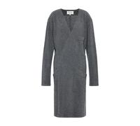 Maison Margiela - Cardigan en Laine avec Ceinture - Femme - Pulls - Gris - Taille: 38 FR