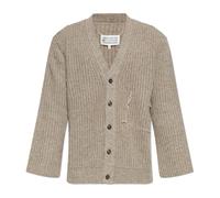 Maison Margiela - Cardigan Effet Vieilli - Homme - Pulls - Beige - Taille: XS