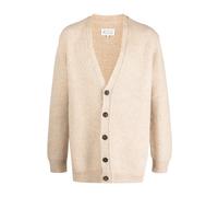 Maison Margiela - Cardigan Oversize - Femme - Pulls - Beige - Taille: 38 FR