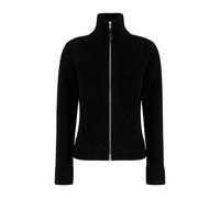 Maison Margiela - Cardigan en maille zippé - Femme - Pulls - Noir - Taille: 38 FR