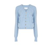 Maison Margiela - Cardigan - Femme - Pulls - Bleu - Taille: 38 FR