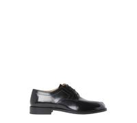 Maison Margiela - Chaussures Tabi en cuir poli à lacets - Homme - Chaussures - Noir - Taille: 40 EU