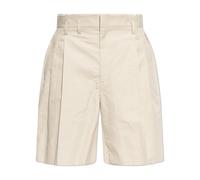 Maison Margiela - Cotton Silk Shorts - Homme - Shorts - Beige - Taille: L