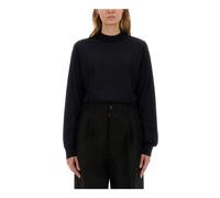 Maison Margiela - Crewneck - Femme - Pulls - Bleu - Taille: 38 FR