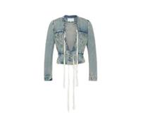 Maison Margiela - Denim Jacket - Femme - Vestes - Bleu - Taille: 38 FR