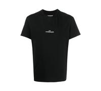 Maison Margiela, Homme, Tops, Noir, Taille: L Distorted Logo T-Shirt