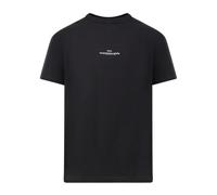 Maison Margiela T-shirt décontracté en coton pour homme Noir Taille M