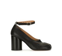 Maison Margiela - Escarpins Noirs Élégants à Talons Mi-Hauts - Femme - Chaussures - Noir - Taille: 37 EU