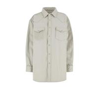 Maison Margiela, Femme, Blouses et Chemises, Blanc, Taille: 34 FR Chemise en jean oversize