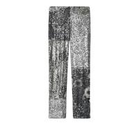 Maison Margiela - Floral Sequin Patchwork Pantalons - Femme - Pantalons - Multicolore - Taille: 36 FR