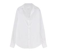 Maison Margiela - Chemise Oversize à Bords Franches - Homme - Chemises - Blanc - Taille: S