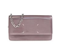 Maison Margiela - Four Stitches Chain Wallet - unisex - Accessoires - Violet - Taille: ONE Size