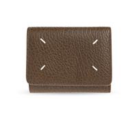 Maison Margiela - Four Stitches Tri-Fold Wallet - unisex - Accessoires - Brun - Taille: ONE Size