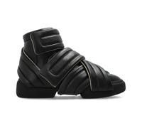 Maison Margiela - Future Show Leather Baskets - Homme - Chaussures - Noir - Taille: 45 EU